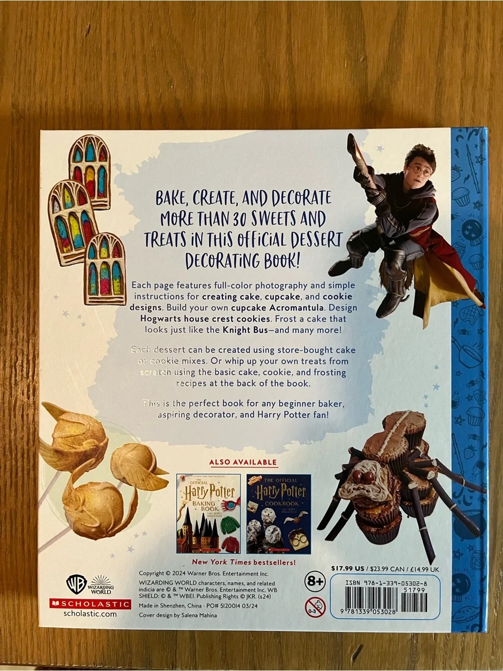 Scholastic Harry Potter Bake, Create, and Decorate! - White Cover-Brand New